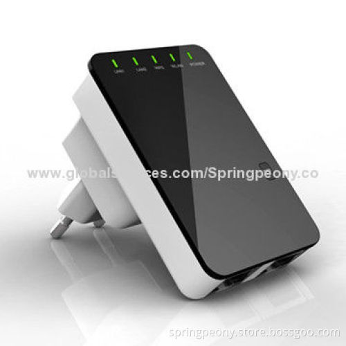 300Mbps Mini AP/Repeater with Convenient Power Switch